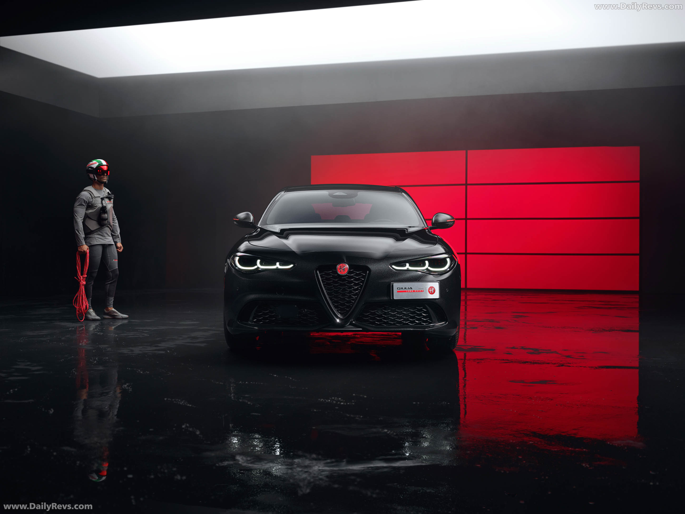 2027 Alfa Romeo Giulia Luna Rossa Front View